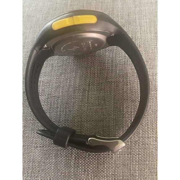 Soleus 10K Black Yellow Water Resistant Unisex Running Adjustable Watch - Picture 6 of 7